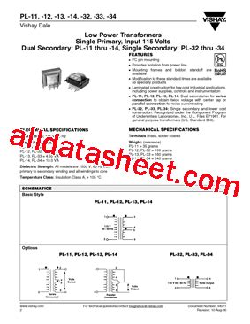PL33 Datasheet, PDF .